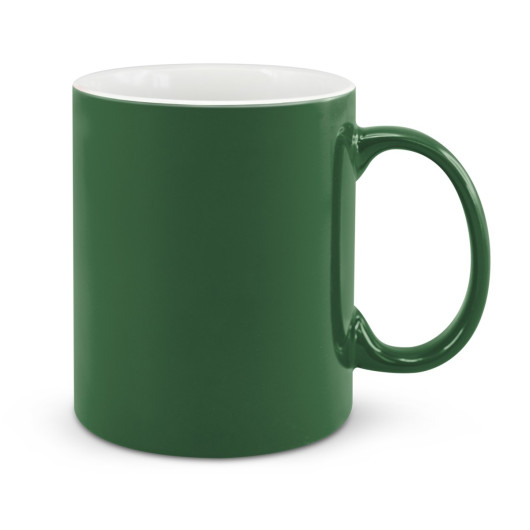 Vienna Coffee Mugs Dark Green